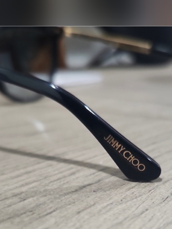 Jimmy Choo Black Cat-Eye Sunglasses main image 5